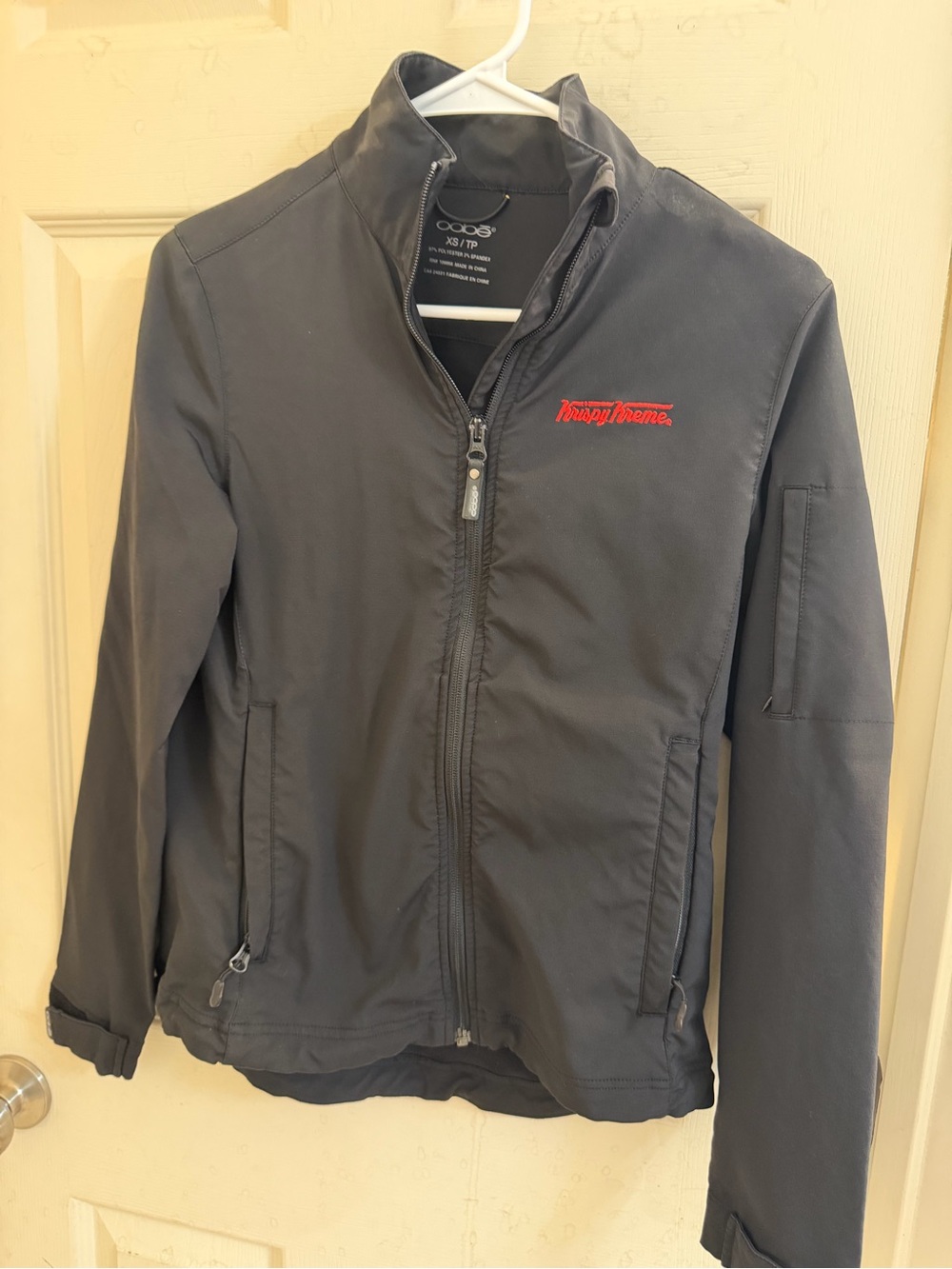 Gray Women's Softshell Utility Jacket Krispy Kreme